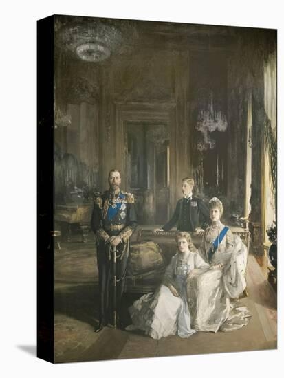 The Royal Family at Buckingham Palace, 1913-Sir John Lavery-Premier Image Canvas