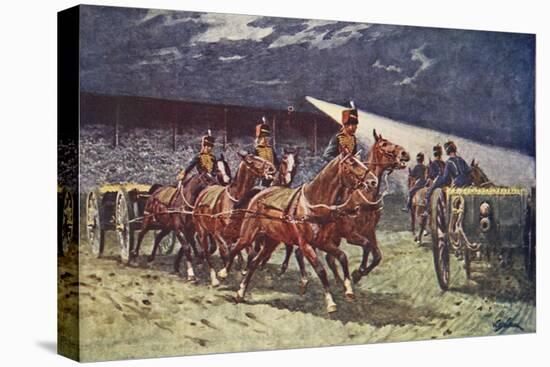 The Royal Horse Artillery Drive at the Searchlight Tattoo-William Barnes Wollen-Premier Image Canvas
