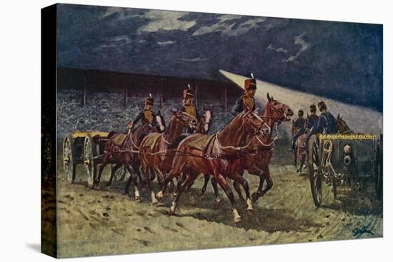 The Royal Horse Artillery Drive at the Searchlight Tattoo-William Barnes Wollen-Premier Image Canvas