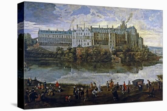 The Royal Palace of Brussels, Ca. 1627-Pieter Brueghel the Younger-Premier Image Canvas