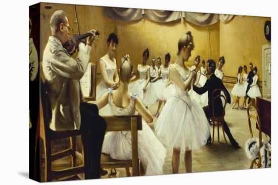 The Royal Theatre's Ballet School, 1889-Paul Fischer-Premier Image Canvas