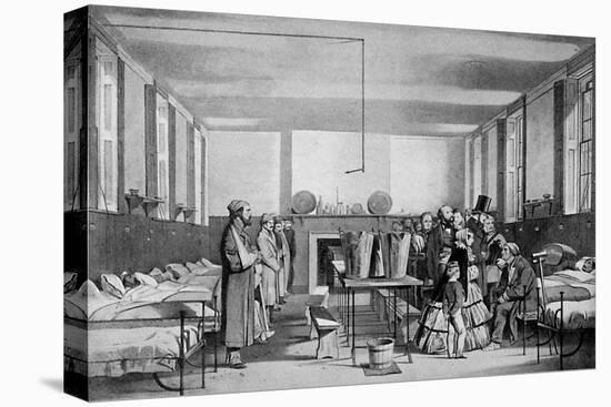 The Royal Visit to Brompton Hospital, 1850s-John Tenniel-Premier Image Canvas