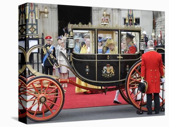 The Royal Wedding of Prince William and Kate Middleton in London, Friday April 29th, 2011-null-Premier Image Canvas