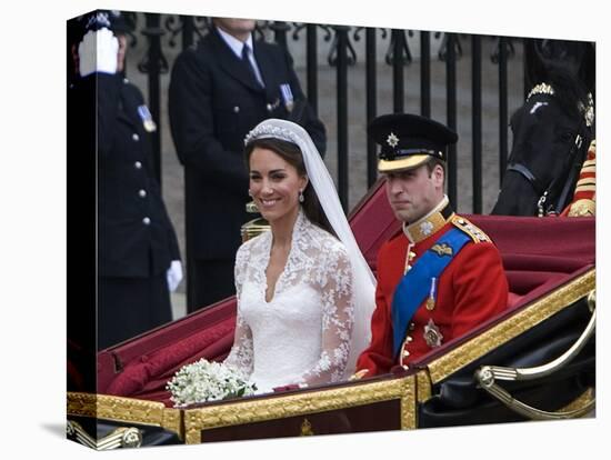 The Royal Wedding of Prince William and Kate Middleton in London, Friday April 29th, 2011-null-Premier Image Canvas