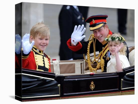 The Royal Wedding of Prince William and Kate Middleton in London, Friday April 29th, 2011-null-Premier Image Canvas