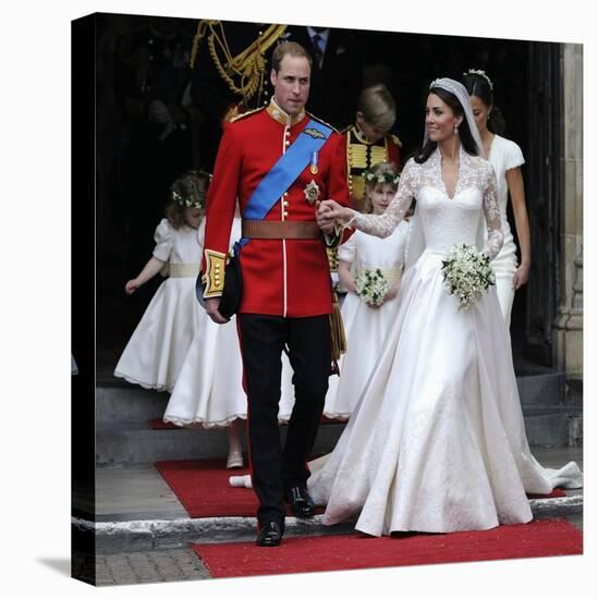 The Royal Wedding of Prince William and Kate Middleton in London, Friday April 29th, 2011-null-Premier Image Canvas