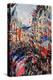 The Rue Saint-Denis, Celebration of June 30, 1878-Claude Monet-Premier Image Canvas