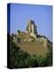 The Ruins of Corfe Castle, Dorset, England, UK-John Miller-Premier Image Canvas