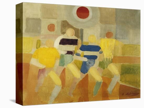 The Runners on Foot, C.1920-Robert Delaunay-Premier Image Canvas