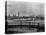 The S.S. Mauretania and New York City Skyline-null-Premier Image Canvas