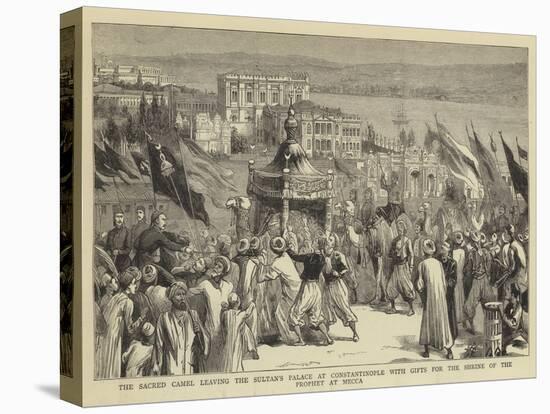 The Sacred Camel Leaving the Sultan's Palace at Constantinople with Gifts for the Shrine of the Pro-null-Premier Image Canvas