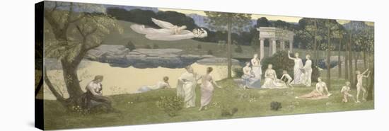 The Sacred Grove, Beloved of the Arts and the Muses, 1884-89-Pierre Puvis de Chavannes-Premier Image Canvas