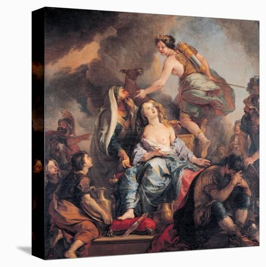 The Sacrifice of Iphigenia, 1680-Charles de La Fosse-Premier Image Canvas