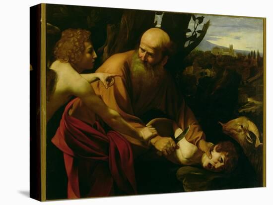 The Sacrifice of Isaac, 1603-Caravaggio-Premier Image Canvas