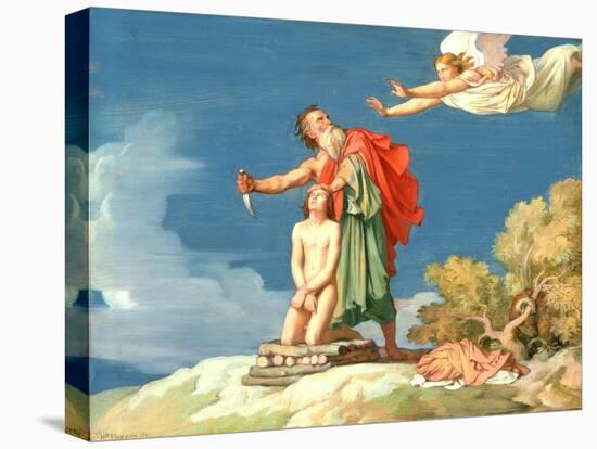 The Sacrifice of Isaac, 1860-Hippolyte Flandrin-Premier Image Canvas