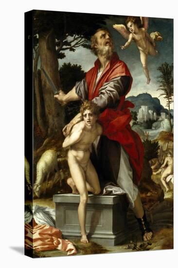 The Sacrifice of Isaac, Ca. 1528-Andrea del Sarto-Premier Image Canvas