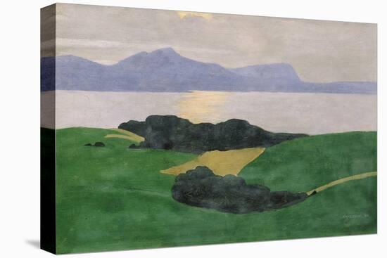 The Saleve and the Lake, 1900-Félix Vallotton-Premier Image Canvas