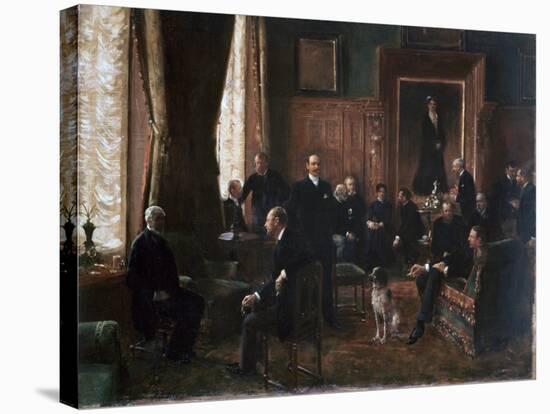 The Salon of the Countess Potocka, 1887-Jean Beraud-Premier Image Canvas