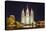 The Salt Lake Temple at Night-Michael Nolan-Premier Image Canvas