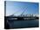 The Samuel Beckett Bridge, Designed by Caltrava, and the River Liffey, Dublin City, Ireland-null-Premier Image Canvas