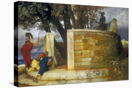 The Sanctuary of Hercules, 1884-Arnold Bocklin-Premier Image Canvas