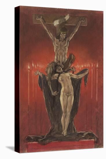The Satanists (Calvar)-Félicien Rops-Premier Image Canvas