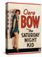 THE SATURDAY NIGHT KID, Clara Bow on US poster art, 1929-null-Stretched Canvas