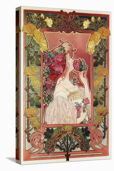 The Scent of a Rose, C.1890-Privat Livemont-Premier Image Canvas