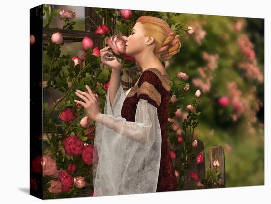 The Scent Of Roses-Atelier Sommerland-Stretched Canvas
