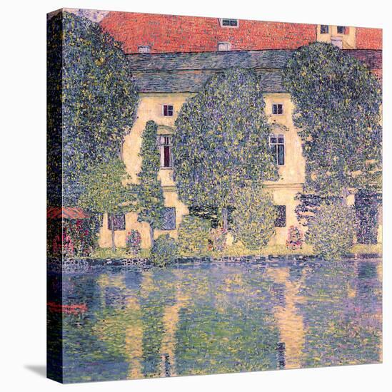 The Schloss Kammer-Gustav Klimt-Stretched Canvas