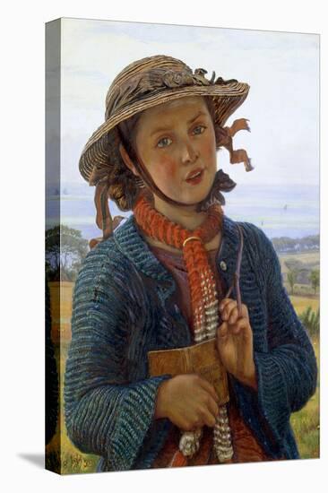The School-Girl's Hymn, 1859-William Holman Hunt-Premier Image Canvas