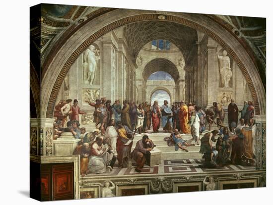 The School of Athens-Raphael-Premier Image Canvas