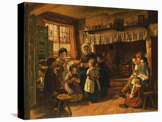The School Room, 1853-Alfred Rankley-Premier Image Canvas