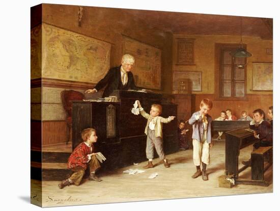 The School Room-Andre Henri Dargelas-Premier Image Canvas