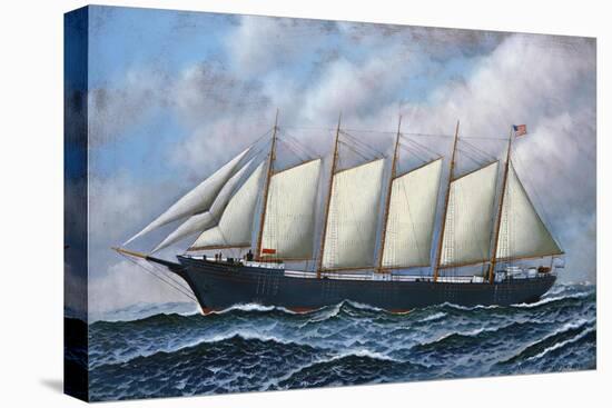 The Schooner Diria, 1918-Antonio Jacobsen-Premier Image Canvas