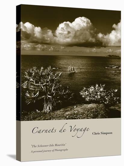 The Schooner Isla Mauritia-Chris Simpson-Stretched Canvas