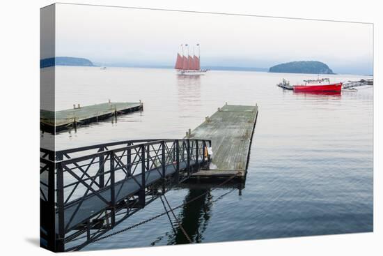 The Schooner Margaret Todd in Bar Harbor, Maine-Jerry & Marcy Monkman-Premier Image Canvas