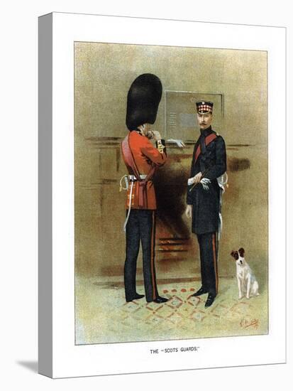 The Scots Guards, C1890-Geoffrey Douglas Giles-Premier Image Canvas