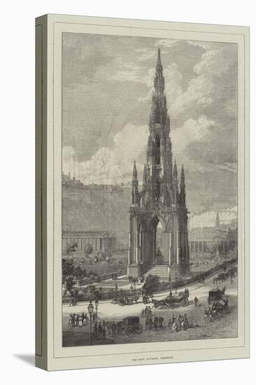 The Scott Monument, Edinburgh-null-Premier Image Canvas