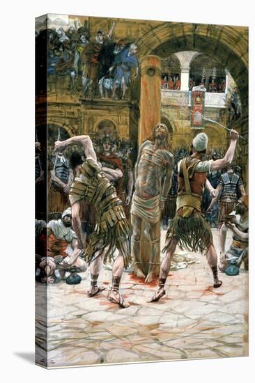 The Scourging, Illustration for 'The Life of Christ', C.1884-96-James Tissot-Premier Image Canvas