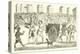 The Scourging of Titus Oates from Newgate to Tyburn-null-Premier Image Canvas