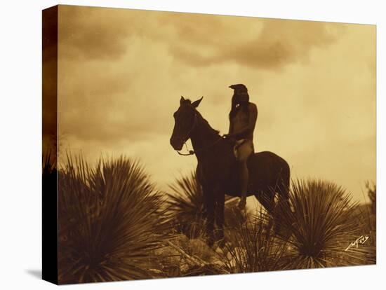 The Scout, Apache-Edward S Curtis-Premier Image Canvas