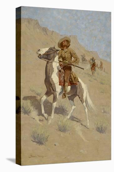 The Scout, C. 1902 (Oil on Canvas)-Frederic Remington-Premier Image Canvas