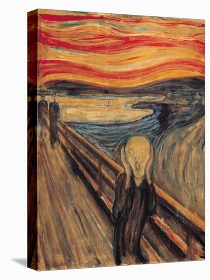 The Scream-Edvard Munch-Stretched Canvas