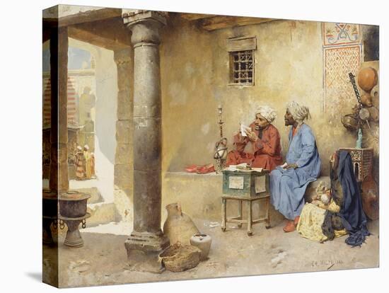 The Scribe, 1886 (Panel)-Charles Wilda-Premier Image Canvas