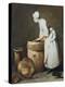 The Scullery Maid, 1738-Jean-Baptiste Simeon Chardin-Premier Image Canvas