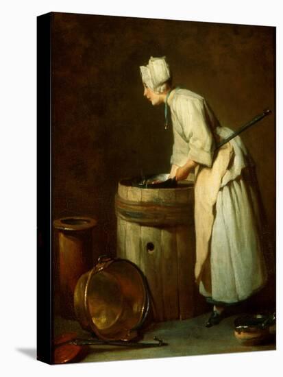 The Scullery Maid, 1738-Jean-Baptiste Simeon Chardin-Premier Image Canvas