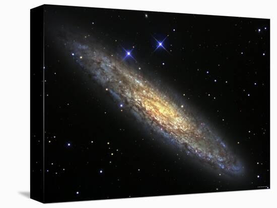 The Sculptor Galaxy, NGC 253 in the Constellation Sculptor-Stocktrek Images-Premier Image Canvas