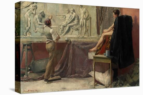 The Sculptor's Studio, 1885-Tom Roberts-Premier Image Canvas