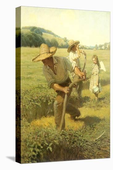 The Scythers, 1908-Newell Convers Wyeth-Premier Image Canvas